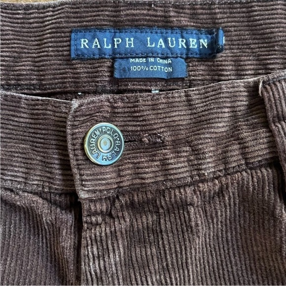Ralph Laure  Vintage Brown Corduroy Pants - Picture 4 of 7